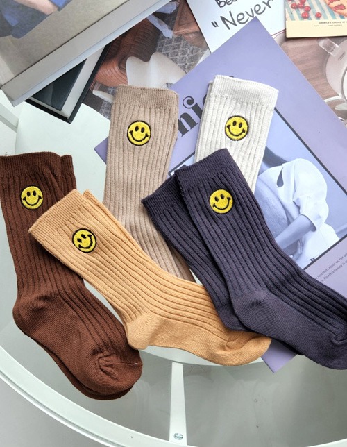스마일 - socks(5pcs)
