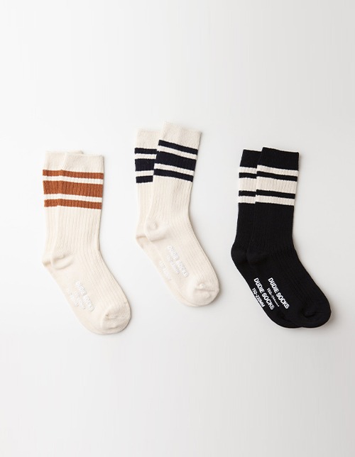베이 골지 - socks (3종1set)